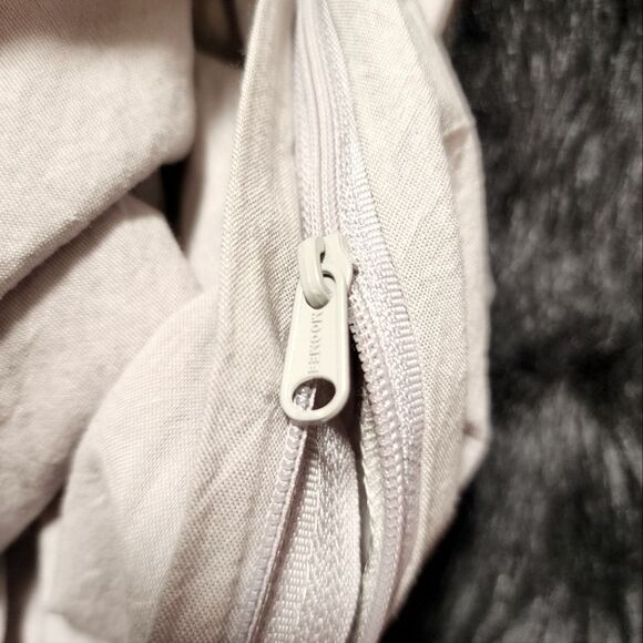 100% Cotton Twin Size Duvet Cover Set Gray - Picture 7 of 7